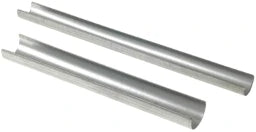 BOAGAZ BBA GAZ Clipschale für DN25 1" 1Stk = 2 Meter,Edelstahlwellrohr für AP-Montage – K-0038003