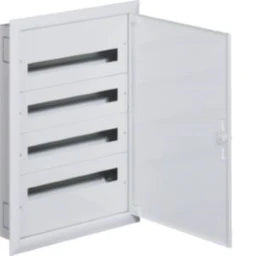 HAGER Flush-mounted Field Distribution Board, FW2, SKI, 4x24 Modules – FW424F