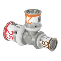 UPONOR Uponor S-Press PLUS Reduced Tee 25-20-16 – 1070575