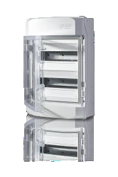 F-TRONIC FR AP Distribution Box 24TE, 2-row, IP65, PS, integrated ventilation system, 465x310x150 mm – 7270002