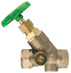 HERZ Herz Stroemax AW Drinking Water Stop Valve in Oblique Seat Form 1"IGFig.24115/13 – 2411513