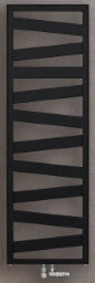 Zehnder Zehnder Passion Coll.1 Designer Radiator, Middle Connection, 166.1x60cm, Black Matt – BPPABHZK117.6BM