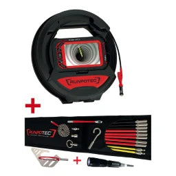 RUNPOTEC RC3 Camera - 15m + RUNPOSTICKS Comfort for pipe inspection up to 15 m - 11149