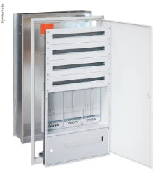 ERA Flush-Mount Compact Meter Distribution Board Styria 3-Phase, 4 Current Transformers, RAL9016 – 213662