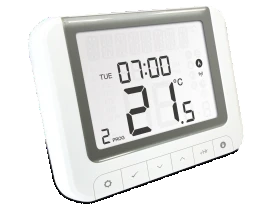 SALUS Digit. program. Funk-Raumth. batt. spez. für elektr. Heiz. (NEUTRAL) – 115541