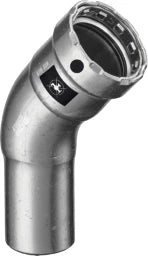 VIEGA Viega Elbow 45 Degree with SC Megapress 4226.1 in 2 Inch Steel Zn-Ni coated – 694 746