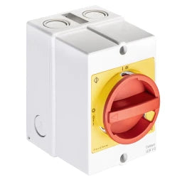 KRAUS&NAIMER Not-Aus-Schalter,3-polig,AP-Gehäuse IP66 Ith=20 A,P=5,5 kW(AC23B,400V AC),2,5 mm² – 70012721