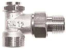 HERZ Herz RL-5 Rücklaufventil Eckform 1/2" x 3/4" AG – 1394811