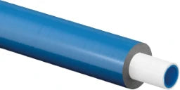 UPONOR Uponor Unipipe PLUS Pipe S10 16x2.0 WLS 035, white pre-insulated blue, 75m coil - 1062181