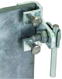 DEHN Anschlussklemme waagrecht St/tZn f. Profile 3-18mm m. Klemmbock – 372210