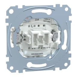 MERTEN 1-pole switch insert, 16 AX, AC 250 V, plug-in terminals – MEG3616-0000