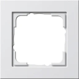 GIRA Cover frame 1-gang E2 pure white matt – 021122