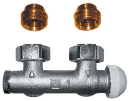 HERZ Herz-3000 Bypass Valve Body for Single Pipe Systems Fig.3794(92) 1/2"x3/4" Angled – 1379492