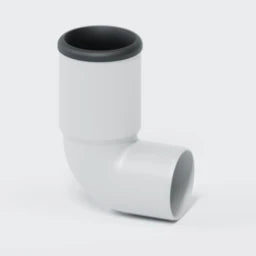 POLOPLAST PO WC Connector Bend POLO-KAL DN 110/87 Degrees – 02372