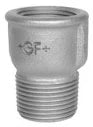 FISCHER GEORG FITTINGS Extension Fig. 529 A 1/2" galvanized – 770529204