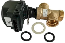 WOLF Three-Way Diverter Valve with Motor for Condensing Boiler Series CGx-2 – 274878599