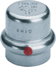 VIEGA Viega End Cap with SC Prestabo 1156 in 35mm Galvanized Steel – 643 621