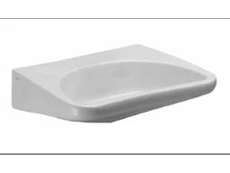 LAUFEN Laufen Rehab Waschtisch 66cm weiß mit Hahnloch – H8106030001041