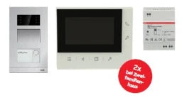 ABB Zweifamilienhaus Set Video 4,3" Aufputz – 2TMA220101N0005