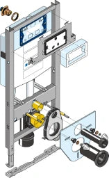 GEBERIT GE Huter Installation Element WC UP320 Fire-Rated EI90 for Drywall, Shaft/Partition Walls – HU-WC1028-EI90