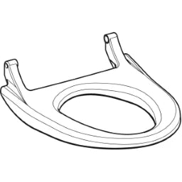 GEBERIT GE WC-Sitzring AquaClean 4000, weiss – 242.170.11.1