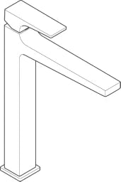 HANSGROHE HG Metropol Waschtischmischer 260 chrom mit Push-Open Ablaufgarnitur – 32512000