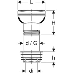 GEBERIT GE Rohrbeluefter d32-63mm – 359.900.00.1