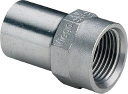 VIEGA Viega Einsteckstück Sanpress Inox 2312.1 in 15mm x Rp1/2 Edelstahl – 436 797