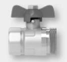 VOGEL&NOOT FLOORTEC Ball Valve Set Horizontal 1" Female x 1" Male – FJAMVNP44F44H70