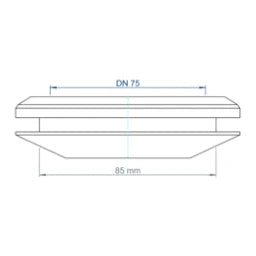 POLOPLAST PO Inlet Pipe Seal POLO-ECO plus Premium DN 75 – 04464