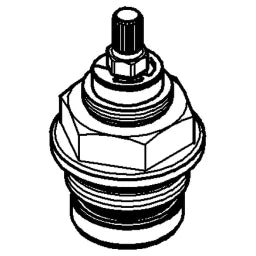 GROHE Grohe 1" Headpart without handle – 07 026 000