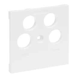 LEGRAND SEANO Abdeckung TV-R-SAT-SAT für Fremdfa brikate, Farbe: Ultraweiss – 765157