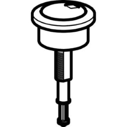 GEBERIT GE Druecker fuer Spuelkasten 2-Mengen, AquaClean 8000 plus AP – 274.006.KG.1
