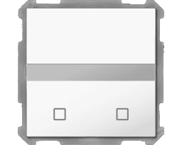 MDT KNX 63 x 63 mm Bewegungsmelder mit Temp.sensor reinweiß glänzend – SCN-BWM63T.02