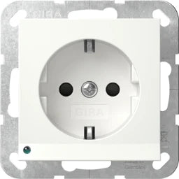 GIRA SCHUKO LED Light + SH System 55 Pure White – 417003