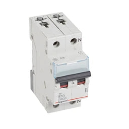 LEGRAND MCB 6kA B 10A/1-pole+N 2 Modules – 403370