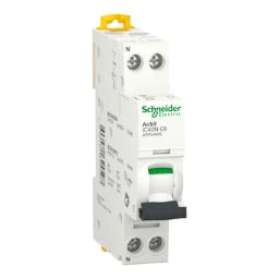 SCHNEIDER ELECTRIC Acti9 iC40N - Leitungsschutzschalter - 1 P+N - 6A - C Kurve - 6kA/10kA – A9P54606