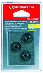ROTHENBERGER Cutting Wheel for TUBE CUTTER 42 PRO PVC, 3 pieces – 070028D