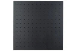 REGENWERK Regenwerk Passion overhead shower stainless steel, square, 400 x 400 mm, black – BPPAARRKB3ES