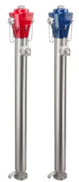 HAWLE Hawle Niro-Überflurhydrant Fig.5140H4 PN10/16 DN80 RD 1.5m BB Kopf rot – 5006975