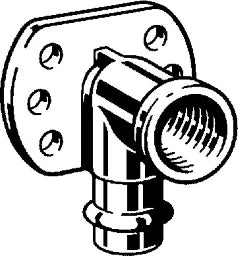 VIEGA Viega Wandscheibe mit SC Sanpress 2225.5 in 22mm x Rp1/2 Siliziumbronze – 335 229
