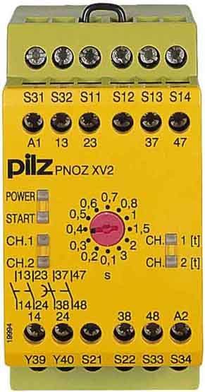 Not-Aus-Schaltgerät 3/24VDC 2n/o 2n/o PNOZ XV2 #774502 – 774502
