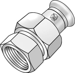 KE KELIT NPI466 Edelst.Pr.Holländer m.IG 35x5/4" für Trinkwasser nicht zulässig – 53842F06