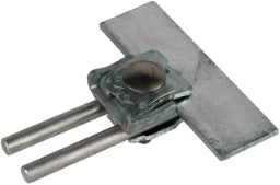 DEHN Seam Clamp St/tZn Clamping Range 0.7-8mm with Double Clamp for Rd 8-10mm – 365010