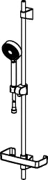 HANSA Hansa Hansabasicjet Wall Bar Set 95mm – 4467 0113