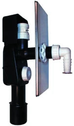 HUTTERER & LECHNER HL404.1 WG-UP-Siphon DN40/50 m. Rohrbelüfter HL902 - 110x225mm – HL404.1