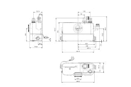 GRUNDFOS Grundfos Sololift and Macerator pumps for 1 WC, washbasin, shower, bidet – 97775315