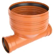 FUNKE KG Chamber Base DN400/160 with Straight Flow including Seal – KGSCHACHTUD40150029