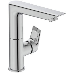 IDEAL-STANDARD Id.St. basin mixer Tesi, 5 l/min. with pop-up waste, with high swivel spout, projection 147mm, chrome – A6754AA