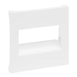LEGRAND SEANO Abdeckung RJ45 für 1- und 2-fach D atendosen, Farbe: Ultraweiss – 765154